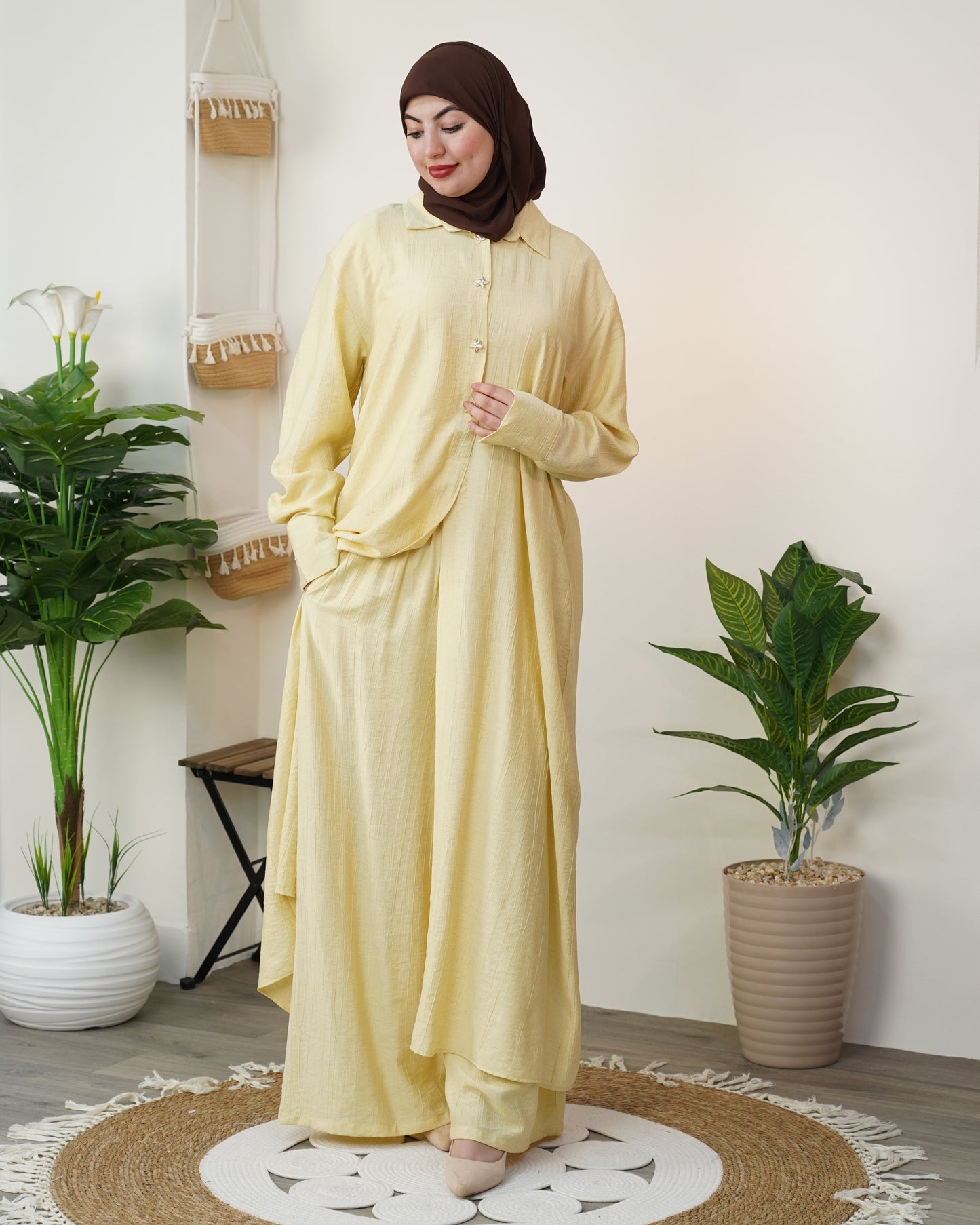 Ensemble Safa - Chemise & Palazzo