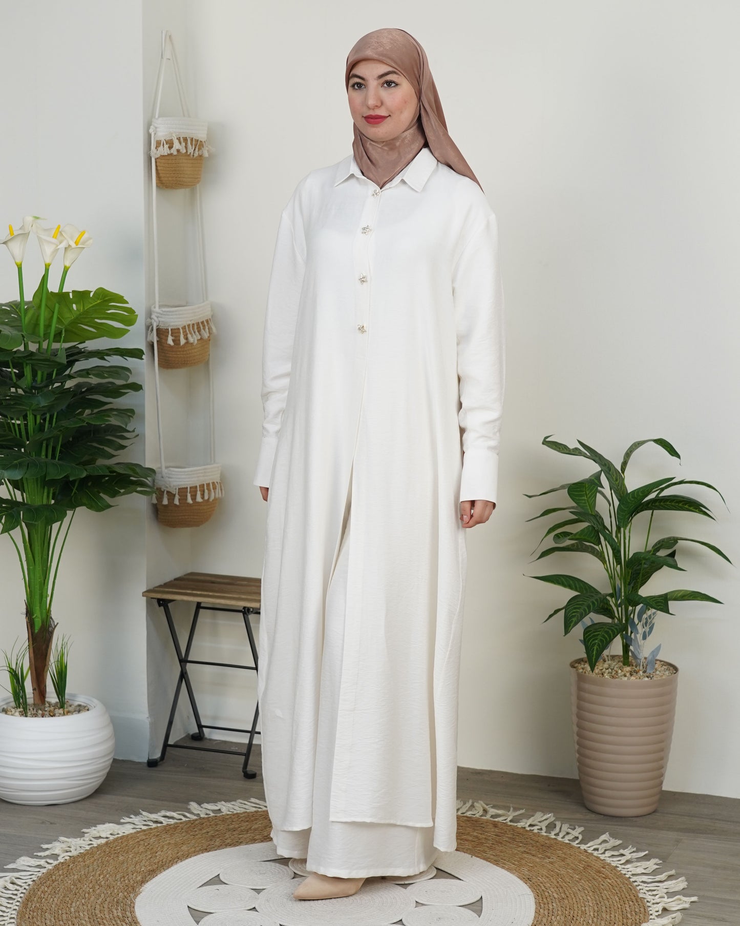 Ensemble Safa (Haut chic & Palazzo)