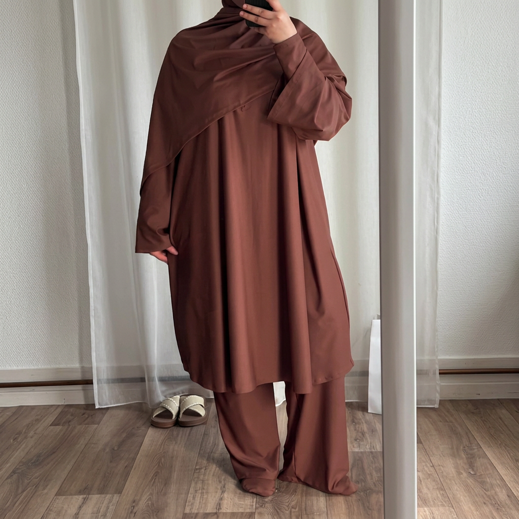 Burkini Tawbah — Long & Modeste 4 Pièces